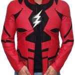 Barry Allen Season 4 Flash Leather Jacket