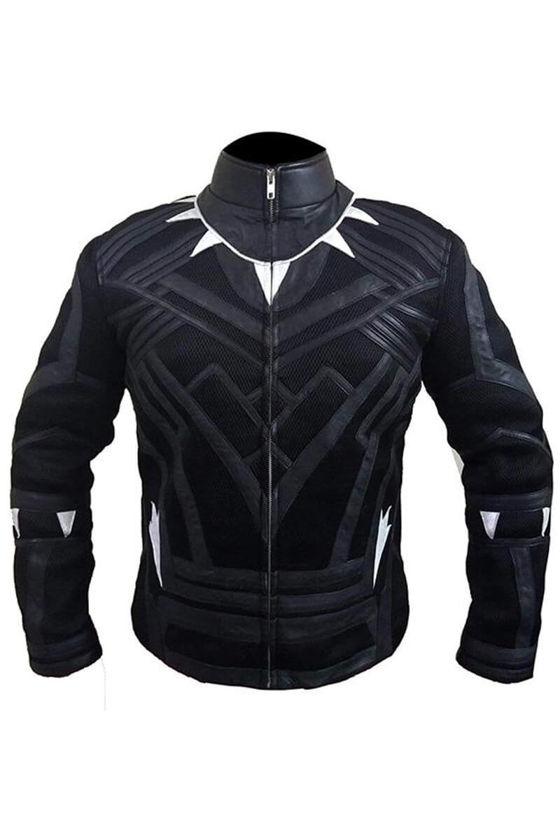 Black Panther Movie Leather Jacket 