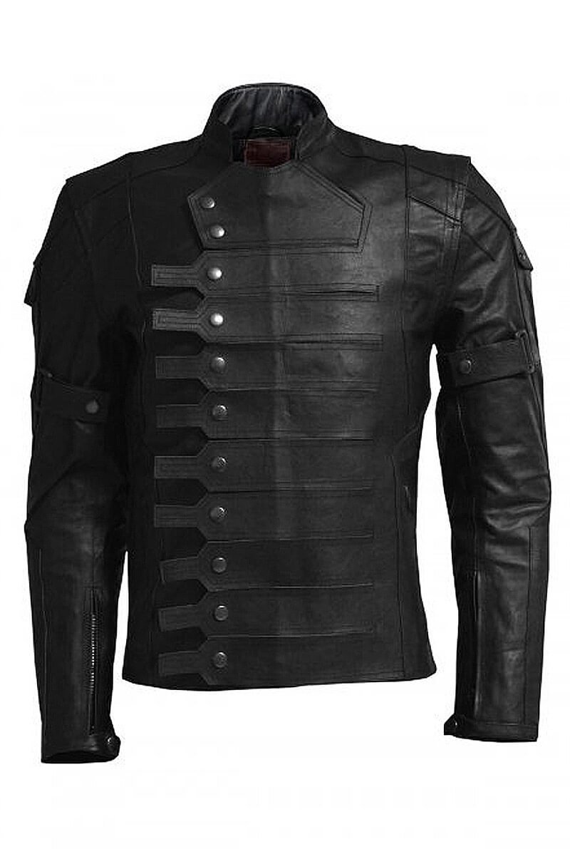 winter soldier leather jacket