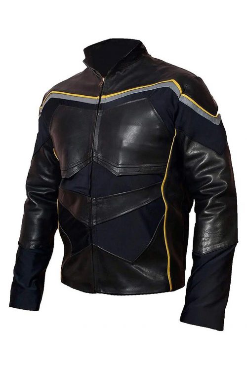 John Hancock Superhero Leather Jacket 2