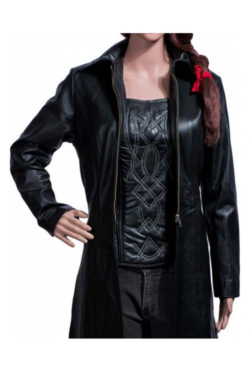 Kate Beckinsale Underworld Coat With Corse 3