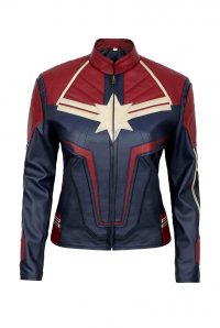 Captain Marvel 2019 Costume Jacket