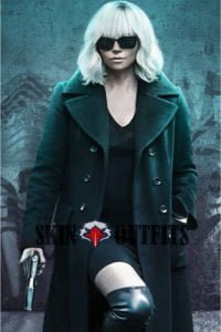 Theron Atomic Blonde Charlize Coat