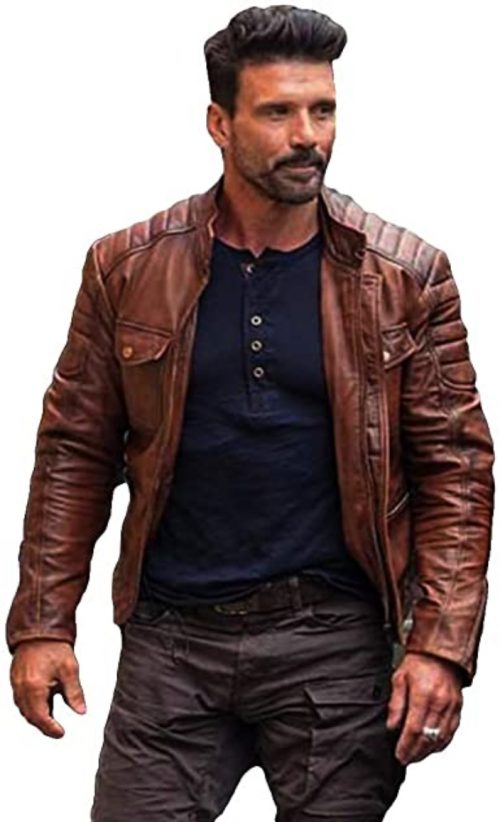 Boss Level Brown Leather jacket