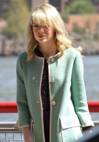 Emma Stone Woolen Coat