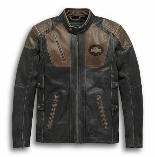 Harley Davidson H-D Triple Vent Distress Jacket