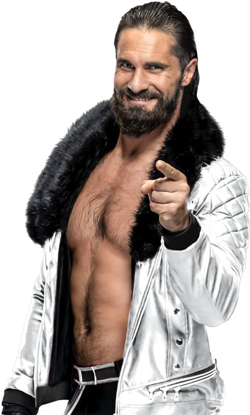 WWE Seth Rollins White Quilted Jacket