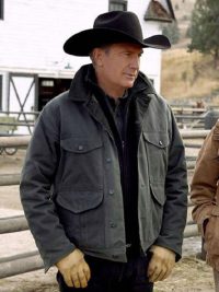 kevin-Costner-Yellowstone-Green-Cotton-Jacket-2